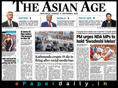 The Asian Age ePaper PDF